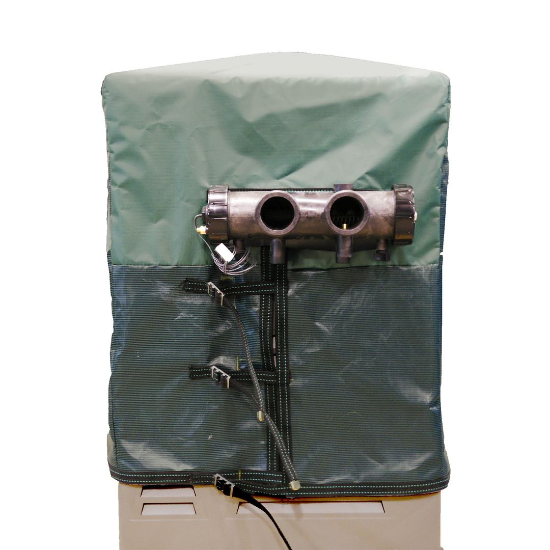 Winter Pool Heater Cover for Jandy LRZ / RayPak Units