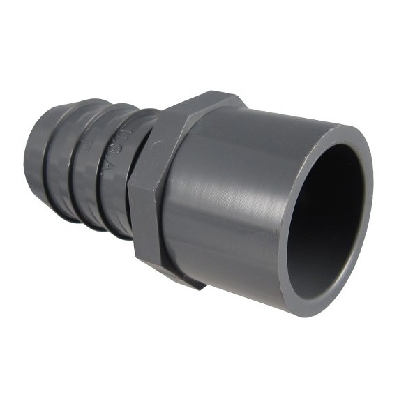1 Inch x 1 Inch PVC Fitting Adapter