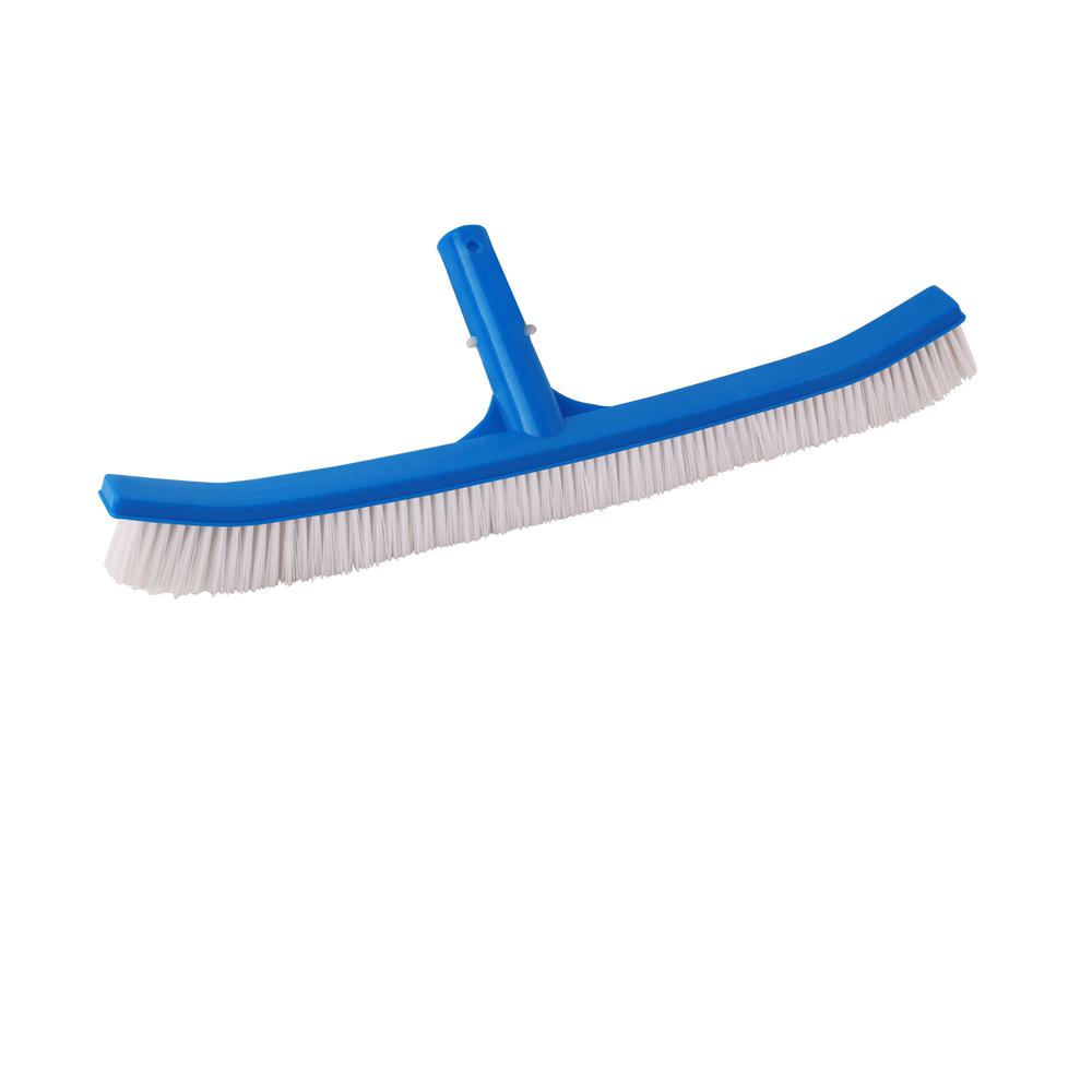 Brosse murale de piscine en plastique de 18 pouces