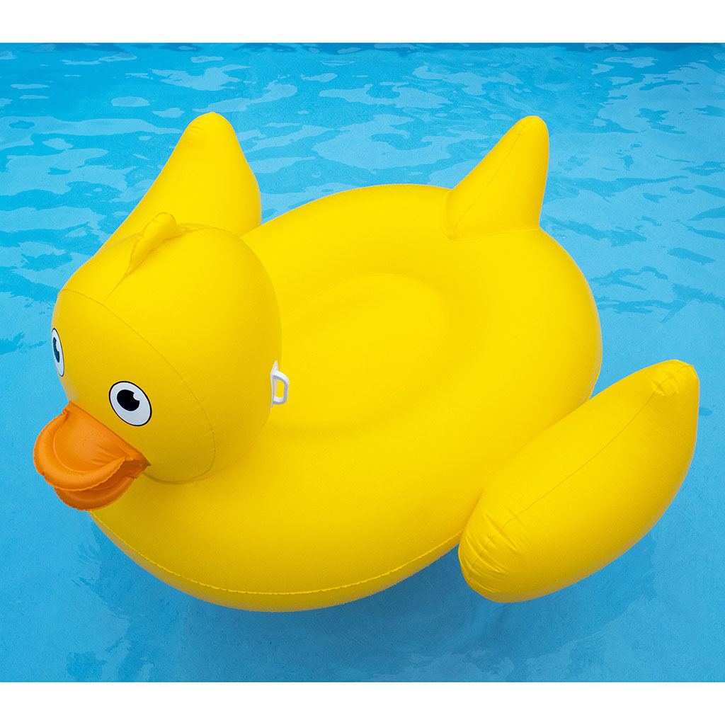 Flotteur géant pour piscine Lucky Ducky