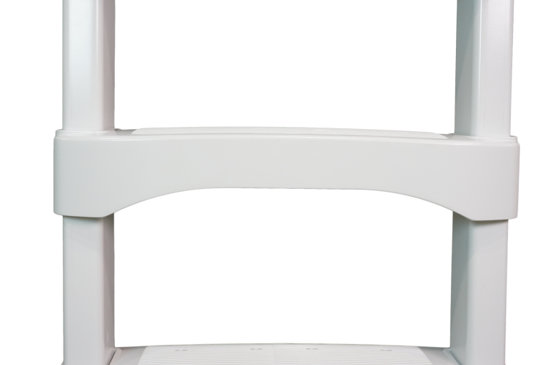 Snap Lock Above Ground Deck Ladder (White)