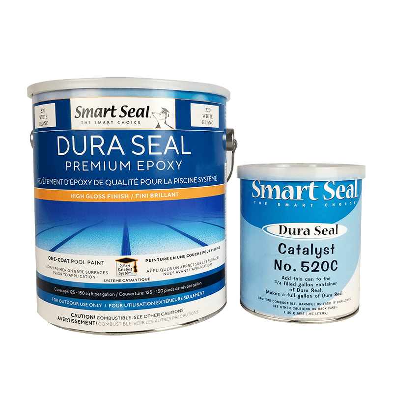 Smart Seal Dura Seal Epoxy Pool Paint (White, 1 Gallon)