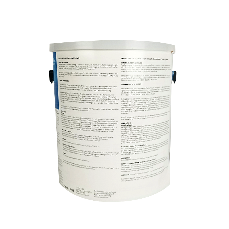 Peinture acrylique pour terrasse Smart Seal Patio Perfect (sable des prairies, 1 gallon)