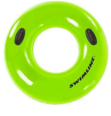 Green Water Park Style Pool Ring Tube (36 inches)