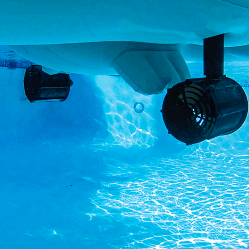 Chaise longue de piscine gonflable de luxe motorisée Pool Candy Splashrunner