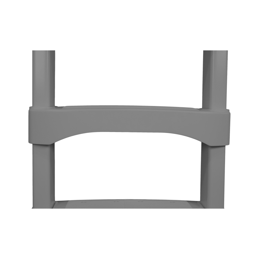 Échelle de terrasse pour piscine hors terre Snap Lock (gris)