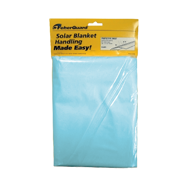 Feuille de Protection Bleu 24 x 3,5 pieds pour Toile Solaire