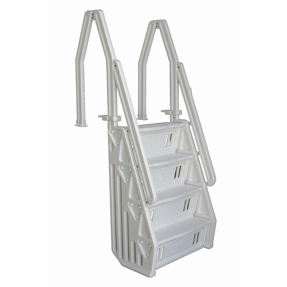 Pool ladder on sale with gate