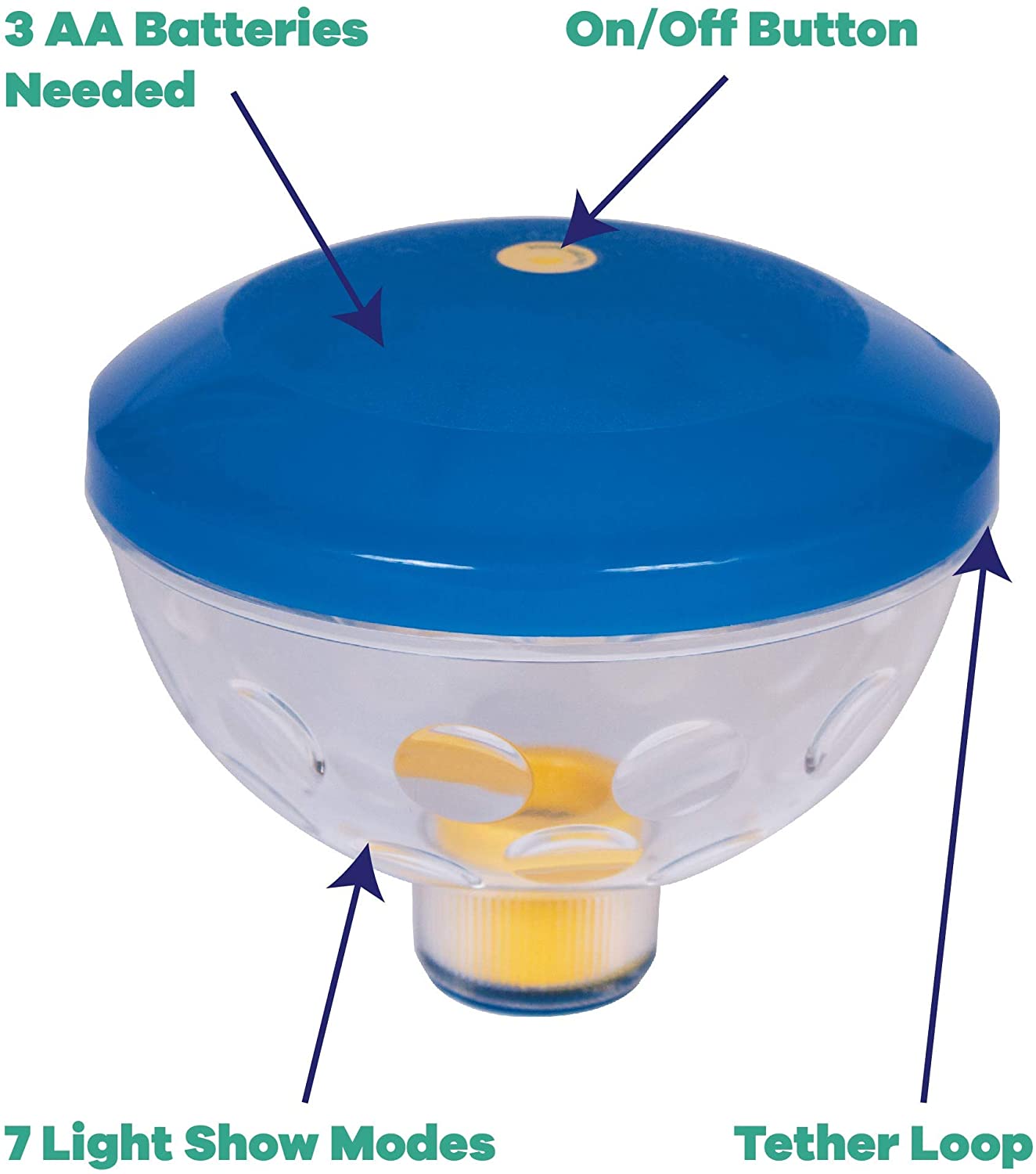 Spectacle de lumière sous-marin GAME pour les piscines