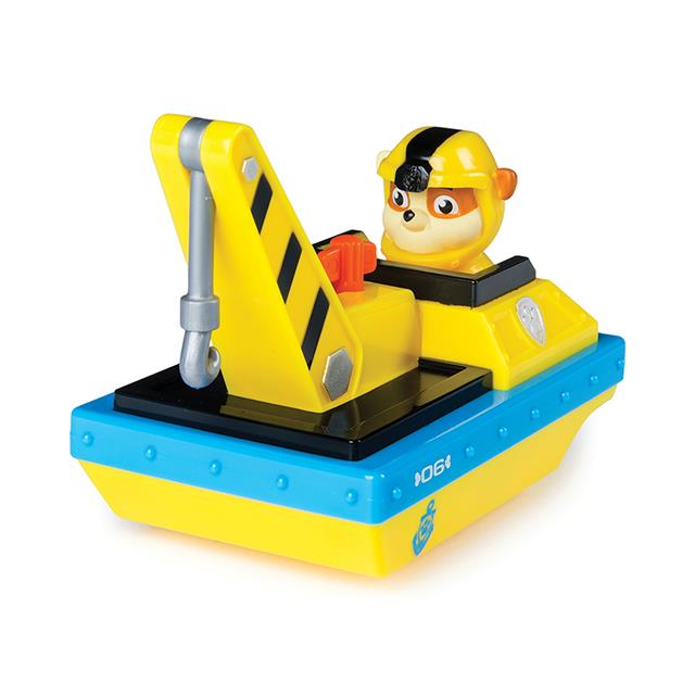 Jouet flottant en forme de bateau de sauvetage Pat'Patrouille (Rubble)
