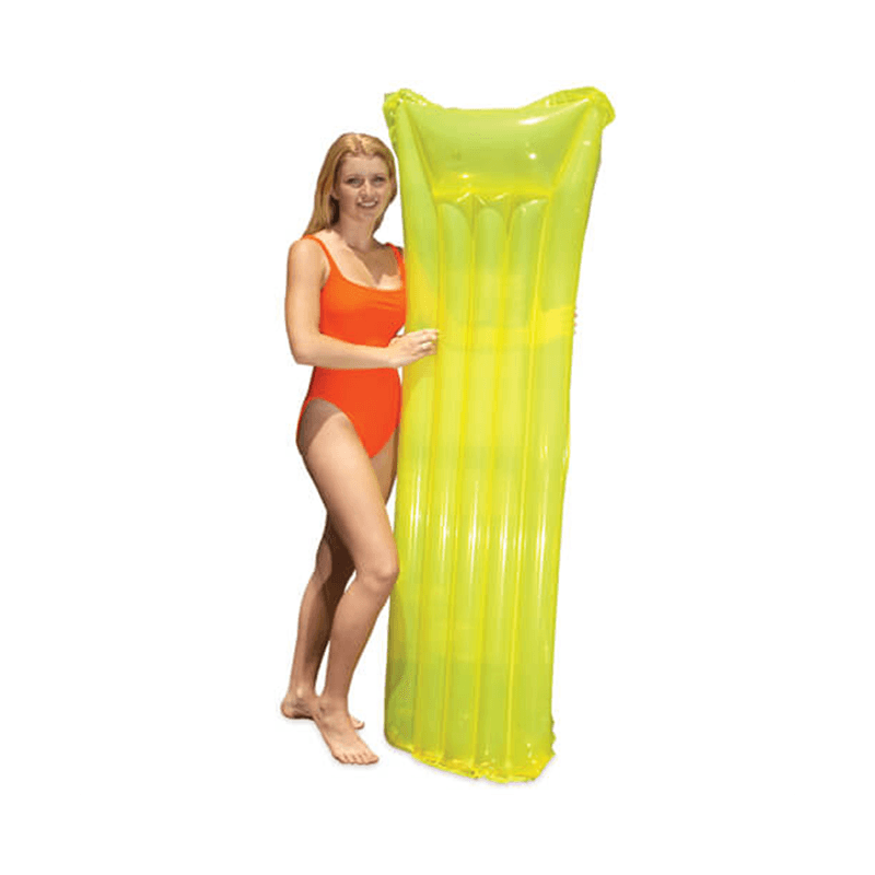 Flotteur de piscine Brite Air Mat de couleur jaune