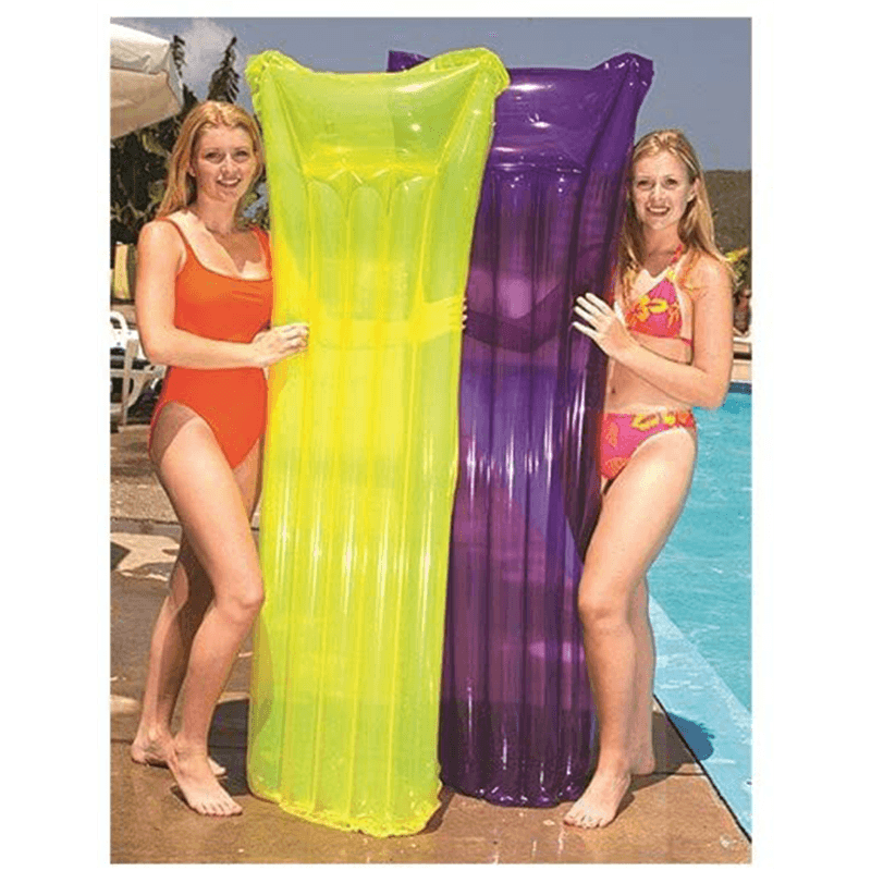 Purple Colour Brite Air Mat Pool Float