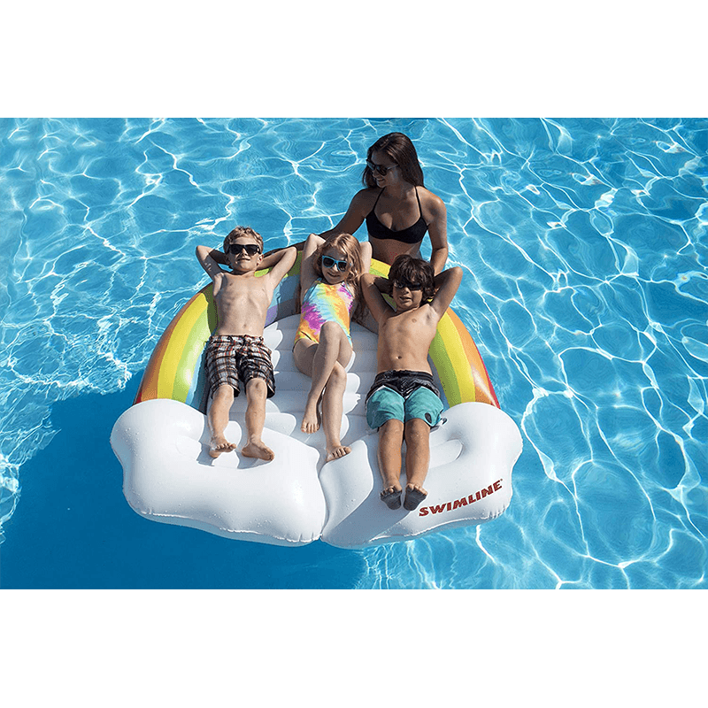 Rainbow Island Pool Float
