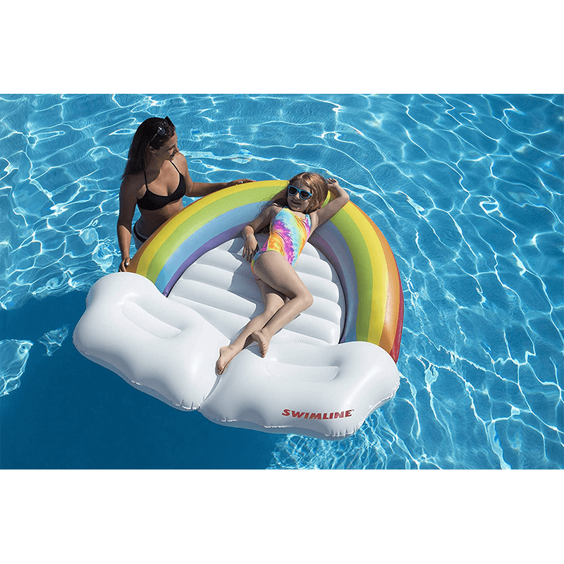 Rainbow Island Pool Float