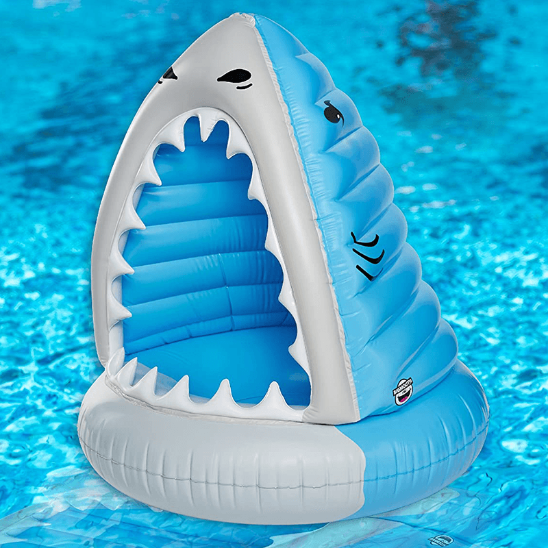 Extra Large Man Eating Shark Pool Ring Float