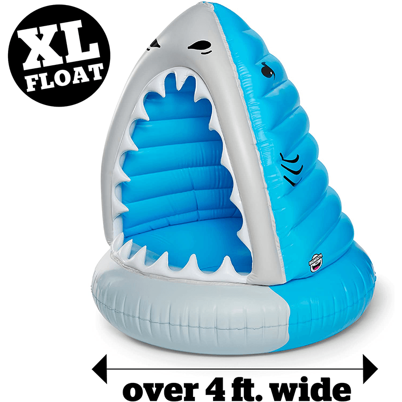Flotteur de piscine extra large Man Eating Shark
