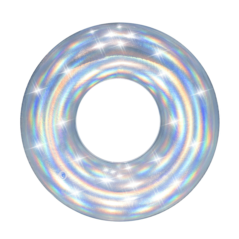 Iridescent Glimmer Pool Swim Ring