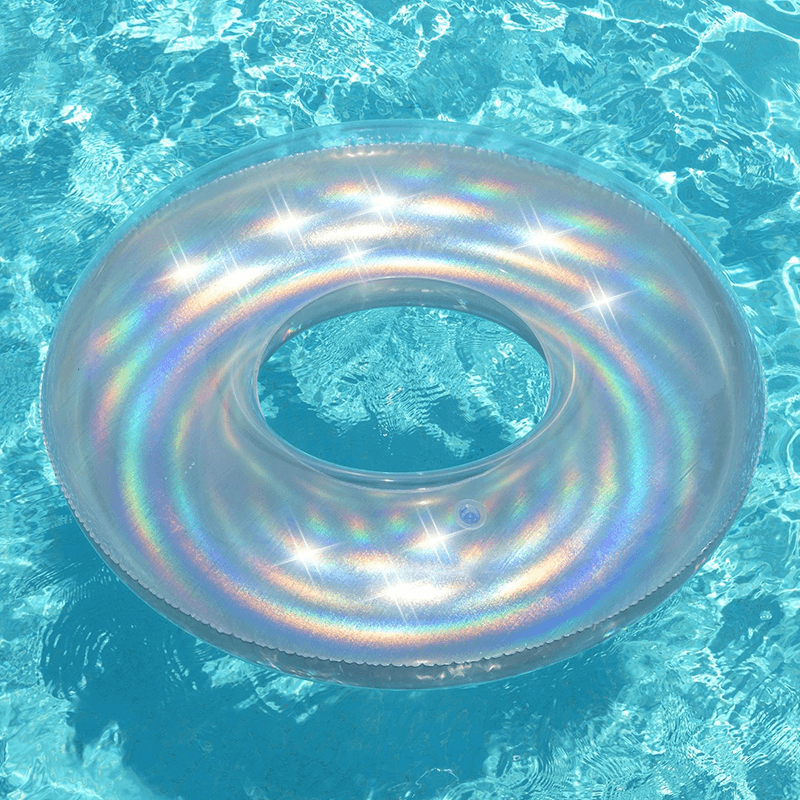 Anneau de bain irisé Glimmer Pool