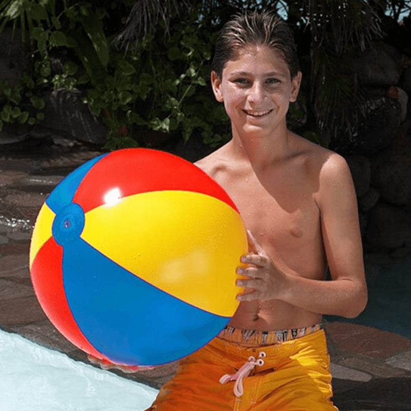 24 Inch Coloured Inflatable Beach Ball