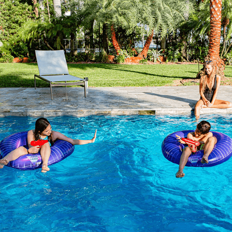 Pool Candy Aqua Master Pool Tube with Squirt Gun and Push Button Sound Effects