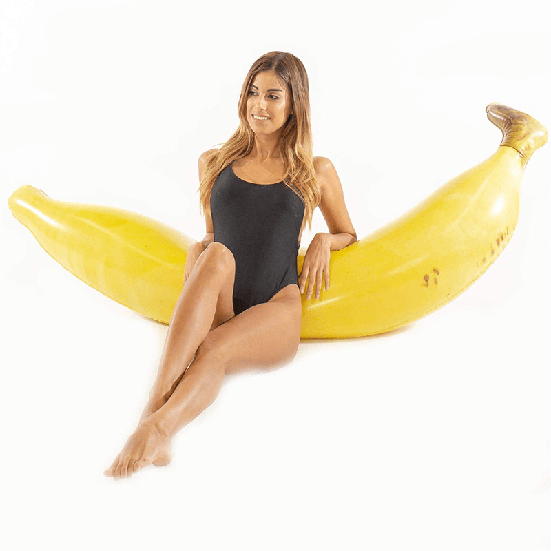 Pool Candy Jumbo Ride-On Banana Pool Float