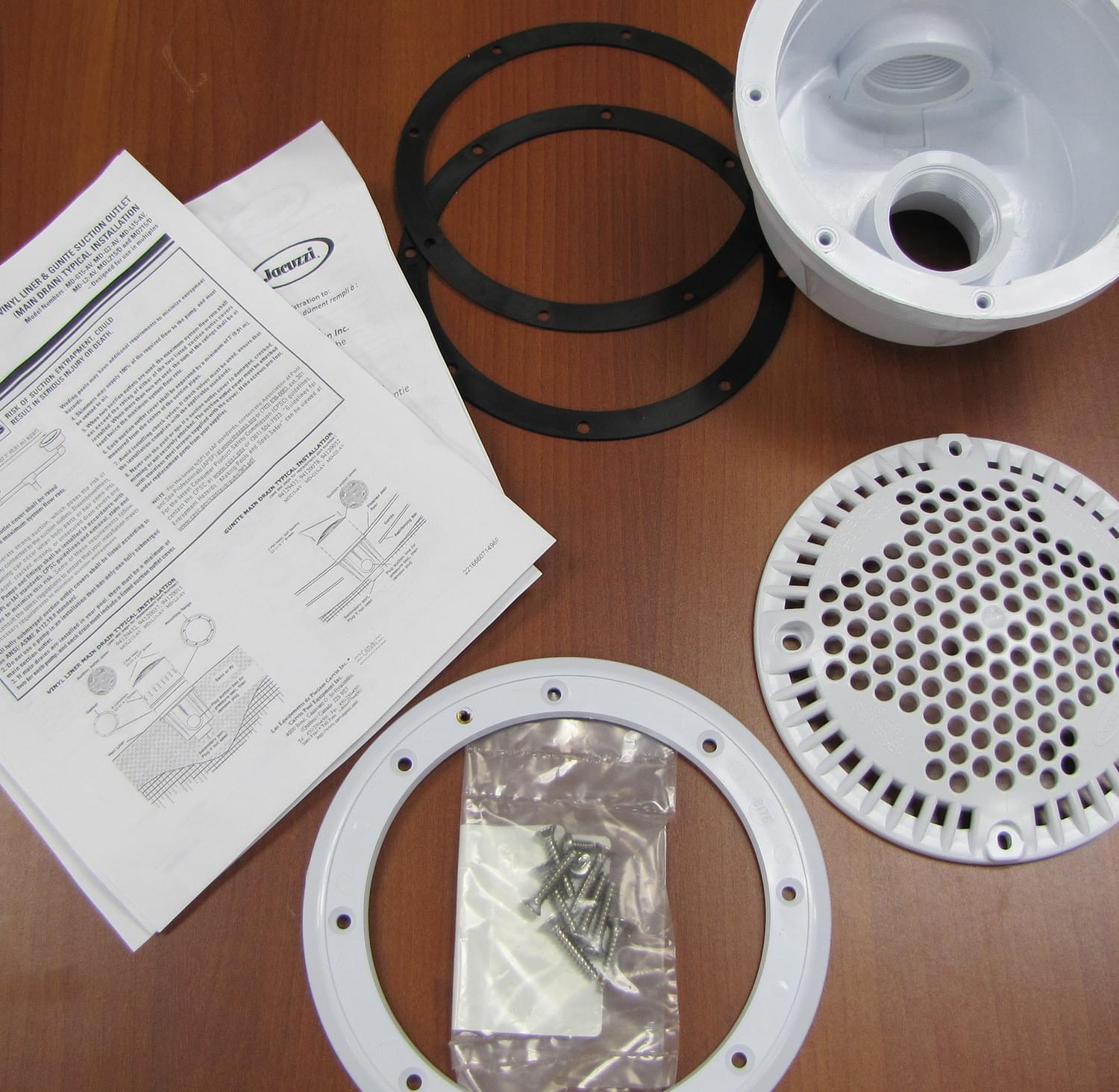 Drain principal de 1,5 pouce MOL125 de Carvin