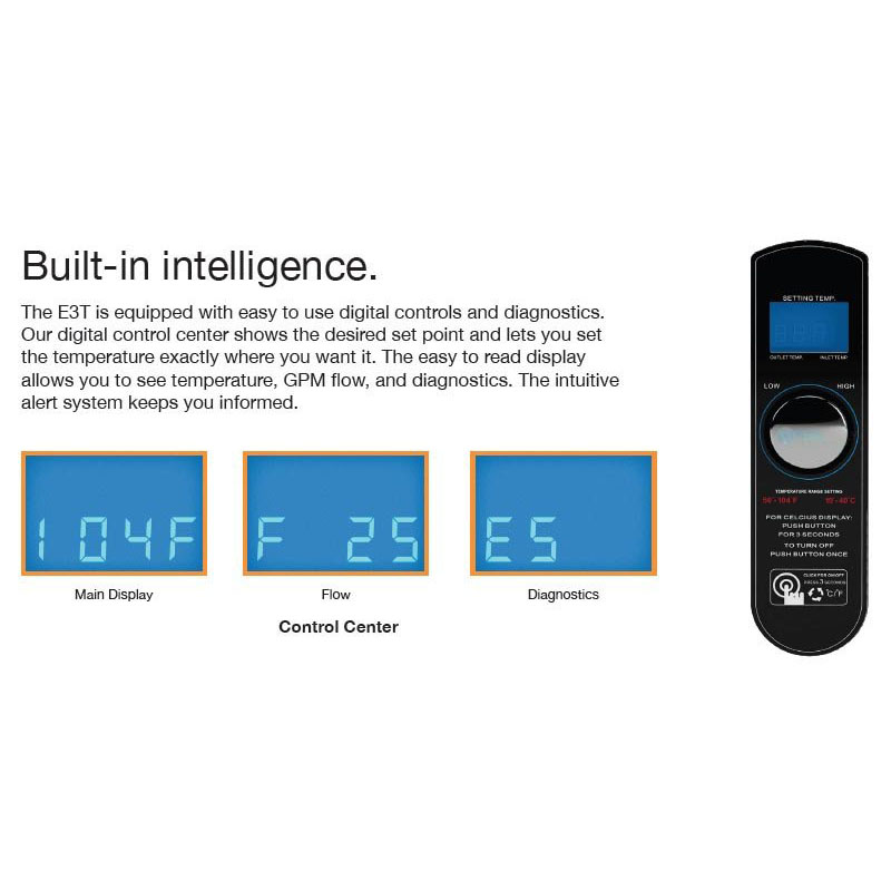 RayPak 18 kW Electric Digital Titanium Pool and Spa Heater