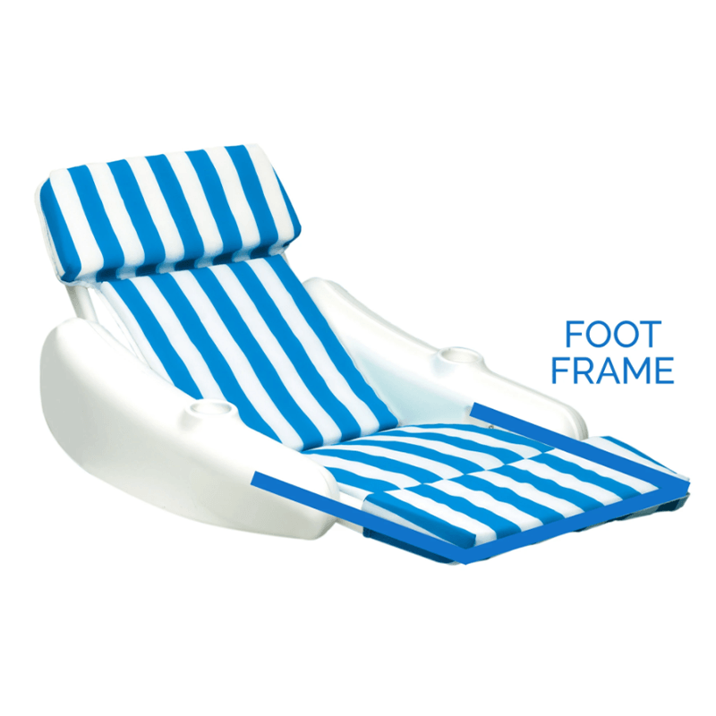 Cadre de remplacement 10000FRAME uniquement pour la chaise longue de piscine de luxe flottante et rembourrée SunChaser