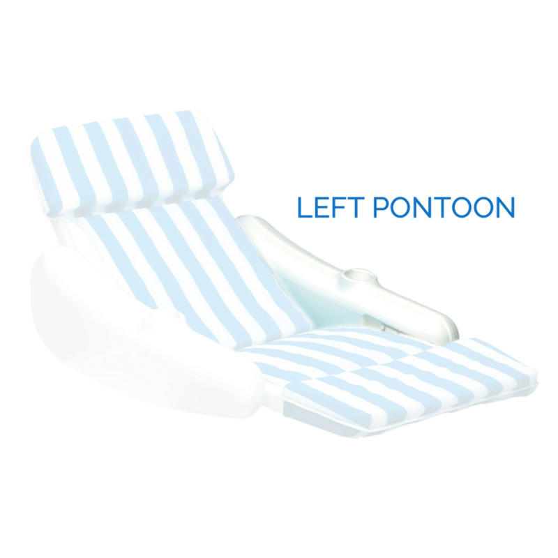 Remplacement du ponton gauche 10000PONL uniquement pour la chaise longue de luxe flottante et rembourrée SunChaser
