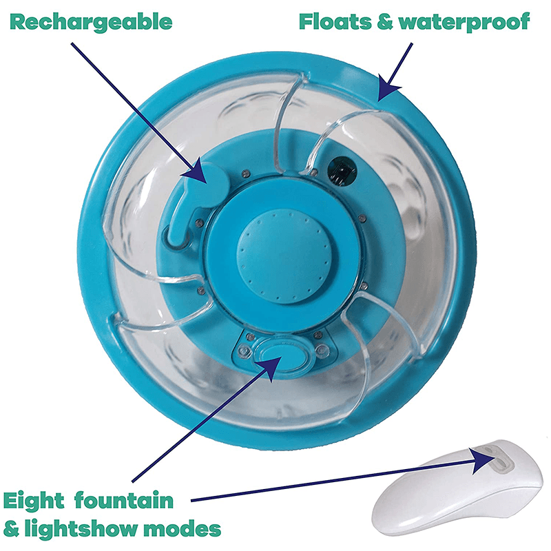 Discontinued Underwater Light Show and Fountain With Remote