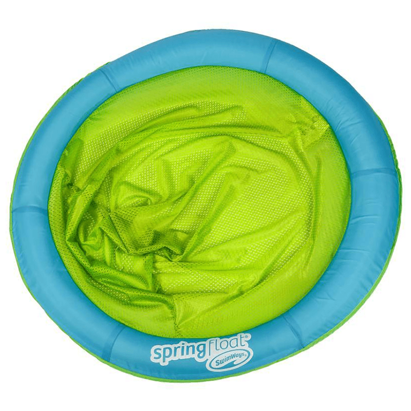 Flotteur à ressort Papasan de Swimways (bleu clair)