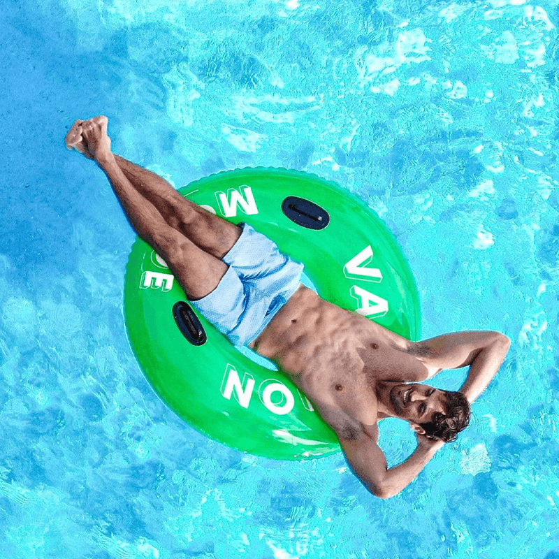 Pool Candy Pool Tube 48 pouces avec poignées - Sweet Shop Sour Apple (Mode vacances)