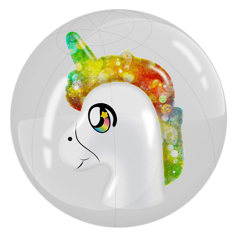 Pool Candy 3D Unicorn Beach Ball