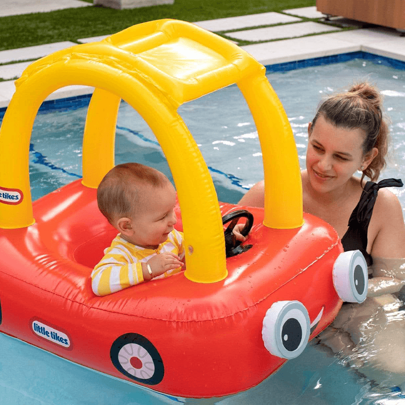 Pool Candy Little Tikes Cozy Coupe Ride-On Baby Pool Float