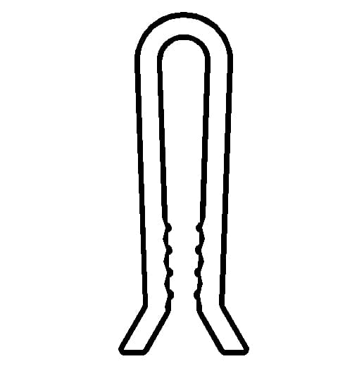 Couronnement en Forme de V Plat pour Piscine Hors Terre