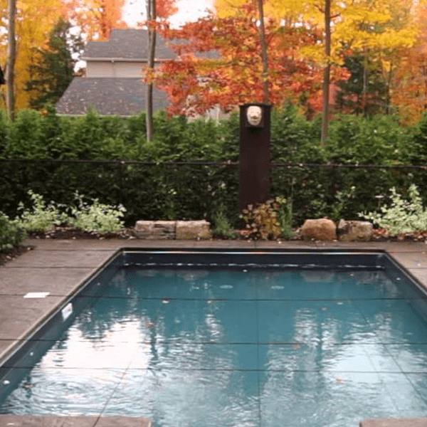 12 x 24 ft Rectangle Inground Elastic Winter Mesh Cover System