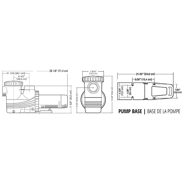 Magnum Force V Series 2.7 HP Variable Speed Inground Pool Pump