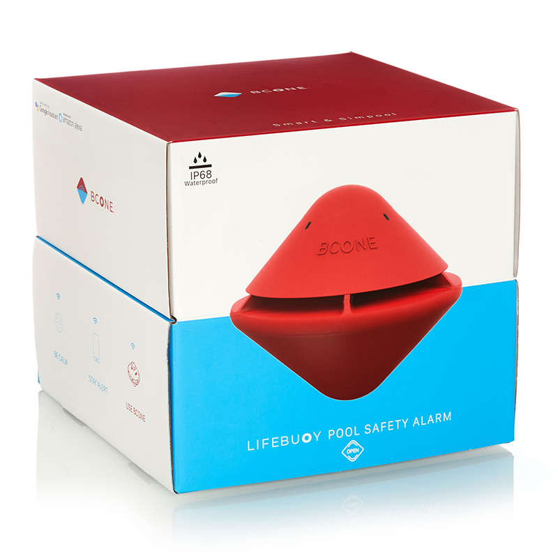 Système BCone – Bouée de sauvetage avec alarme pour piscine