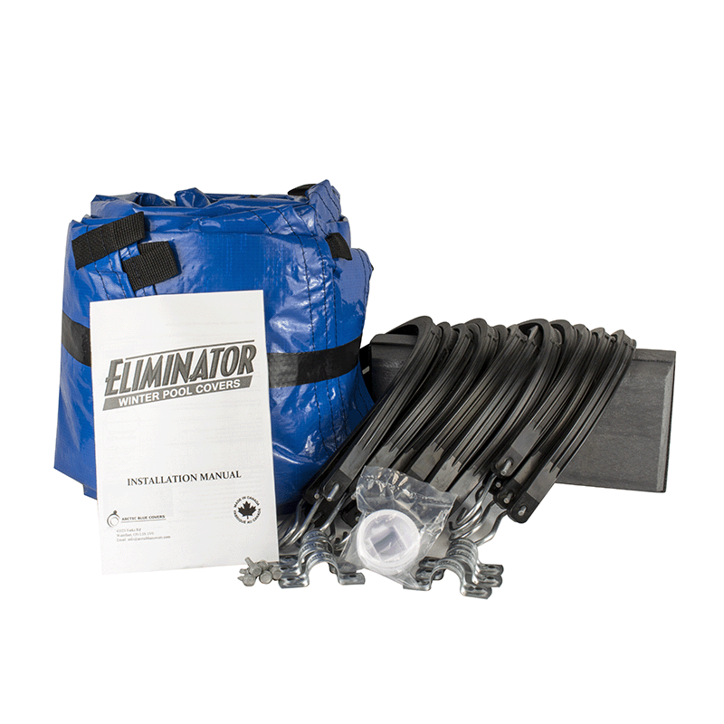 Couverture hivernale ronde Eliminator Xtreme de 12 pieds