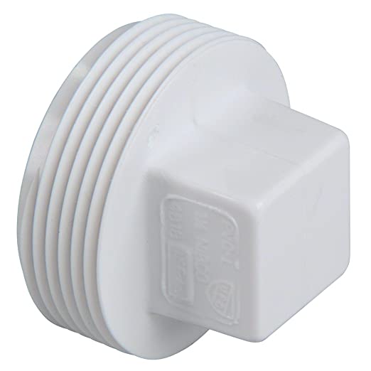 Bouchon MIPT en PVC de 1,5 pouce