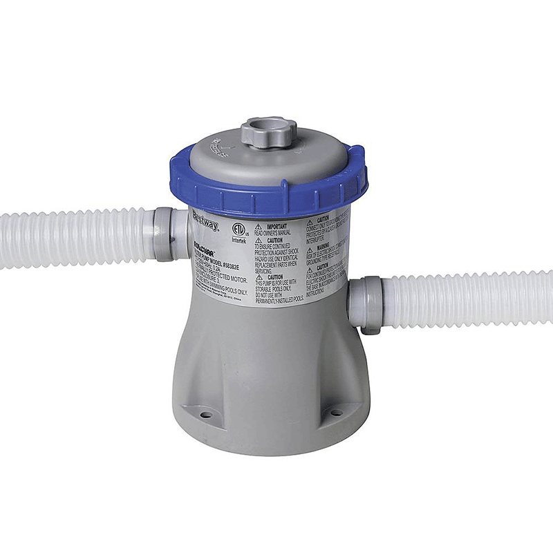 Ensemble complet de piscine hors terre rectangulaire de 13 pi 1 po x 6 pi 11 po  et 32 pouces de haut Bestway Steel Pro