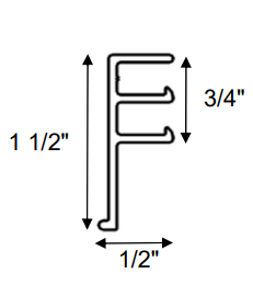Margelle à Deux Voie en Aluminium Blanc  Montage Latéral pour Piscine Creusée Longueur de 10 pieds