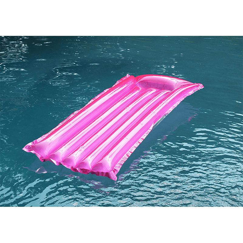 Tapis de piscine flottant de 72 pouces à enfourcher Suntanner de Swimline (rose)