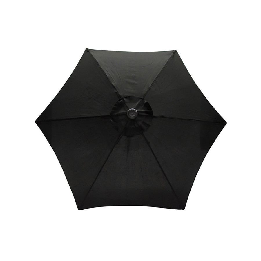 Market umbrella 7' (2,3 m) - Black - Black