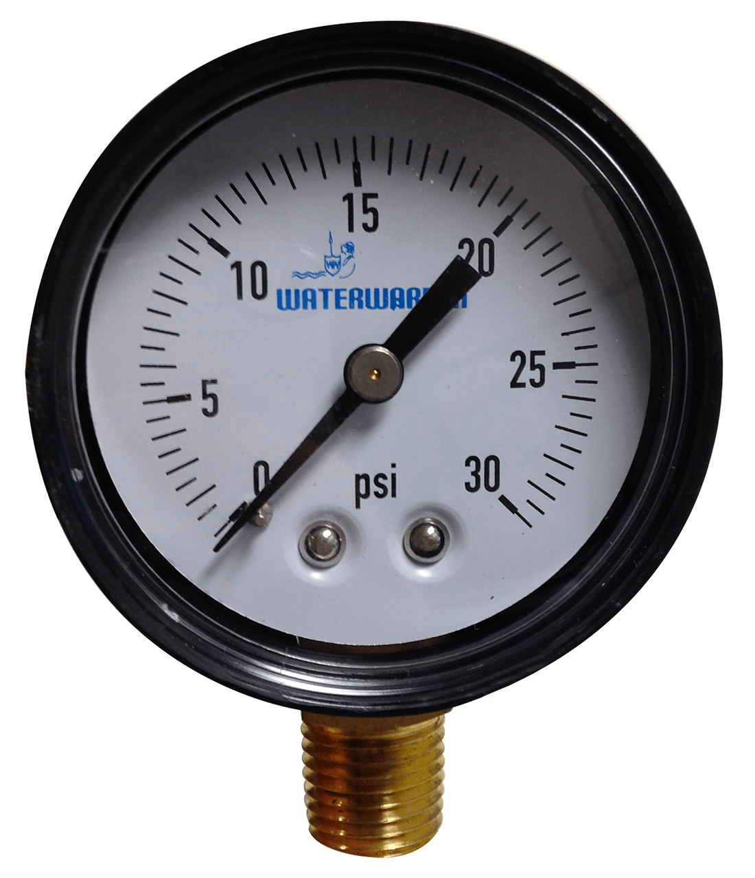 Manomètre de 2 pouces 0-30 PSI