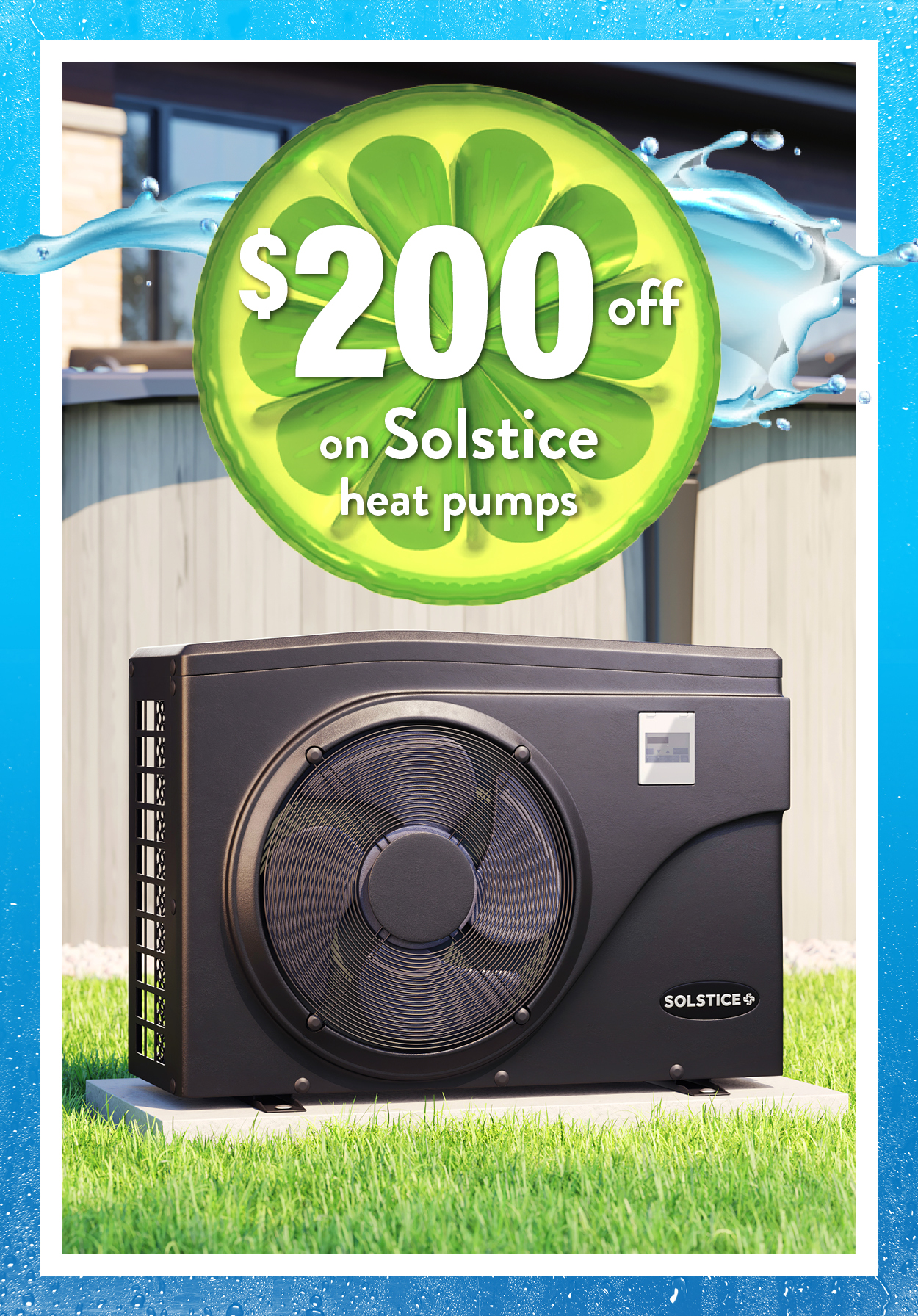 $200 off Solstice heat pumps