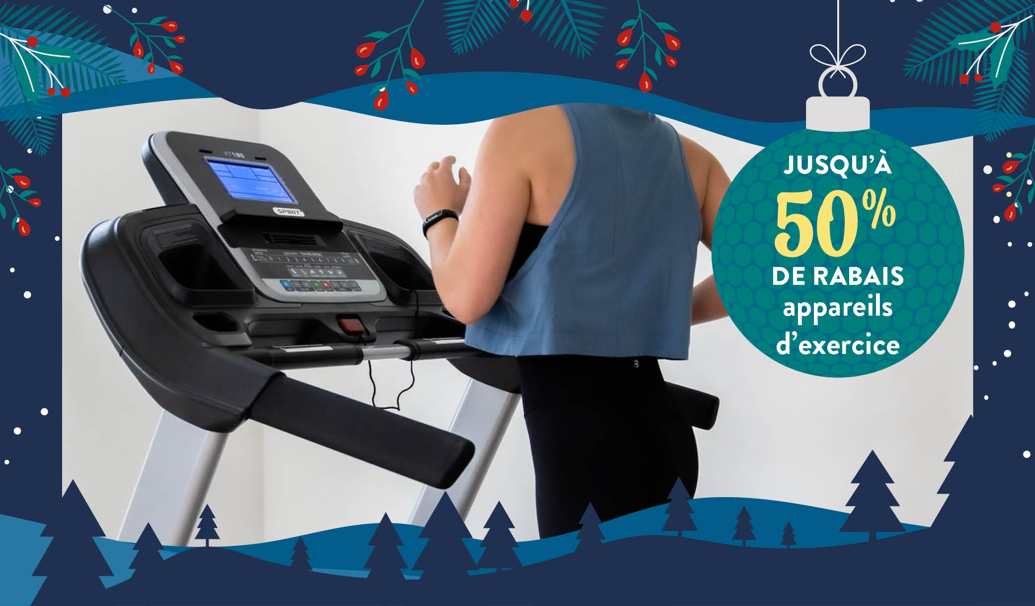 Jusqu'à 50 de rabais sur nos appareils d'exercice