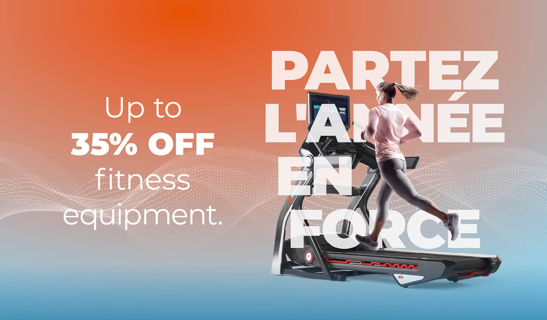 Up to 35% off fitness equipment