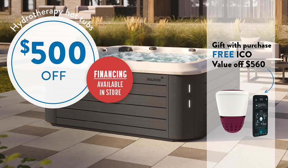 $500 off hot tubs