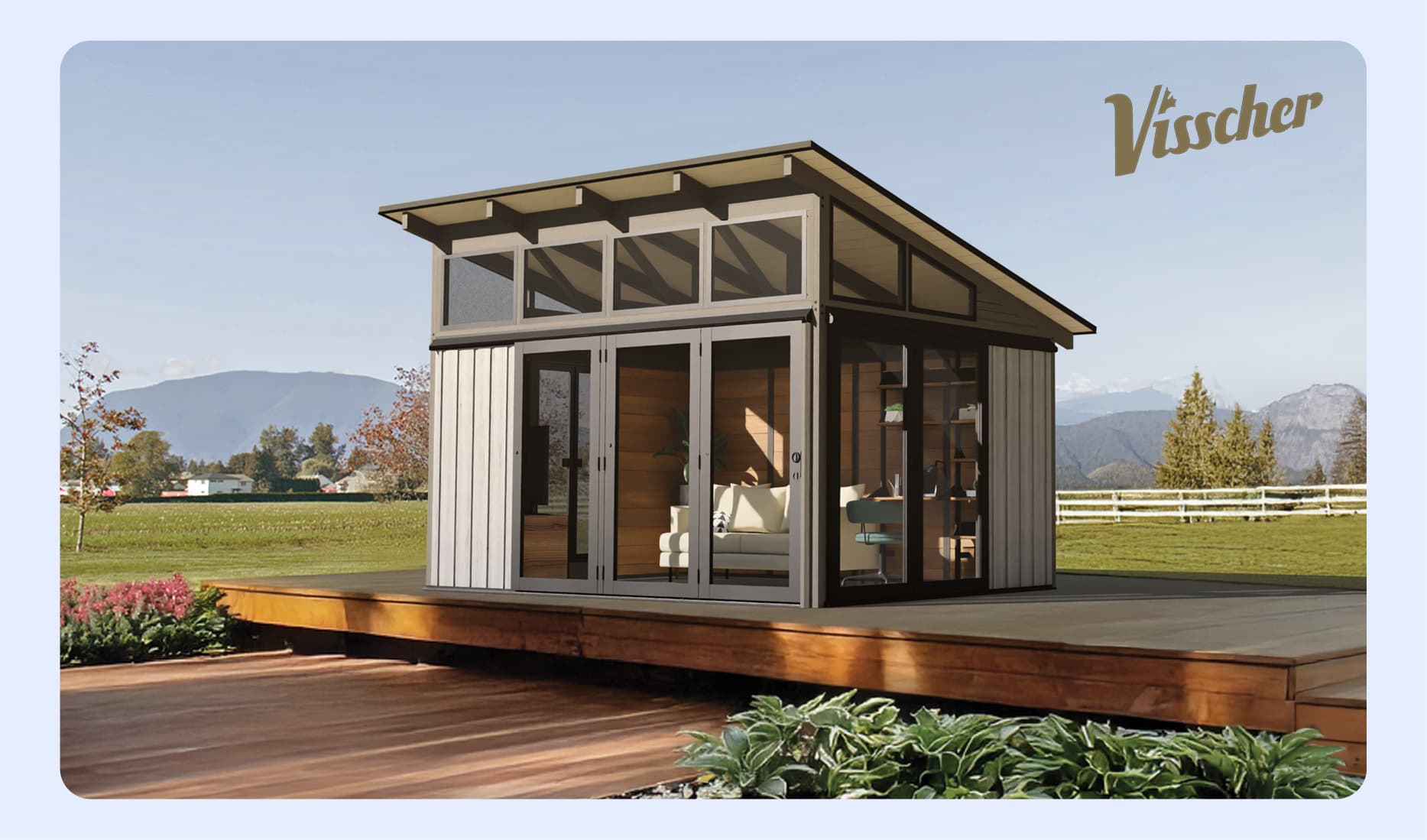 When you buy a Visscher pavilion